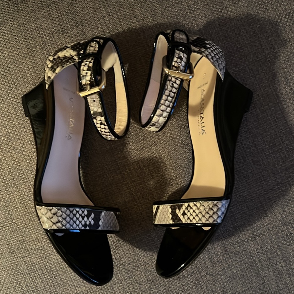 NWT Aquatalia wedge sandals sz 6.5 - Picture 4 of 8